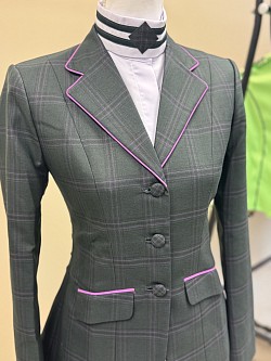 Green Plaid Size 8, Bust 34 $495